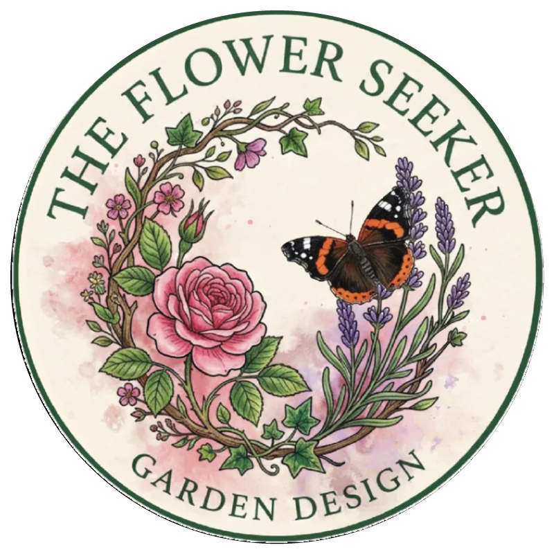 The Flower Seeker logo